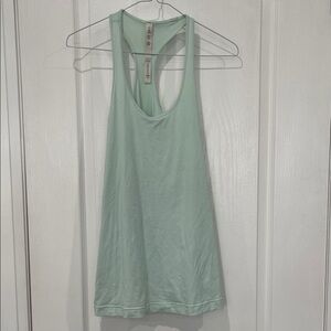Lululemon Mint Green Racerback Tank Top